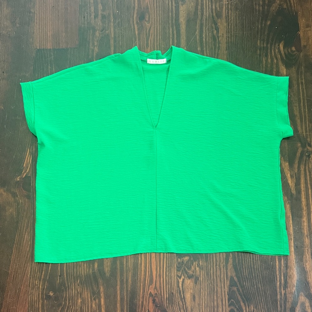 Karlie Bright Green Blouse